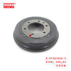 8-97360506-0 Rear Brake Drum Suitable for ISUZU TFR 8973605060