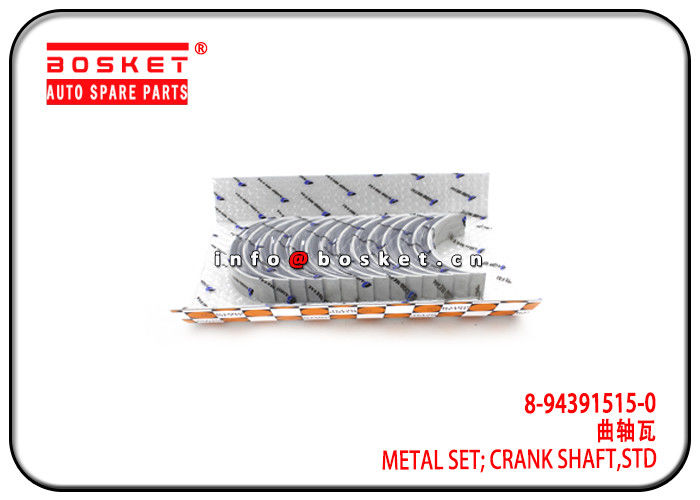 ISUZU 6HE1 6HH1 6HK1 Standard Crank Shaft Metal Set M4000K1 8-94391515-0 327 514~516 8943915150