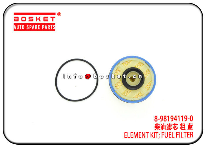 ISUZU 4KH1 NKR77 Fuel Filter Element Kit 8-98194119-0 8981941190
