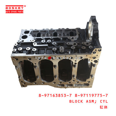 8-97163853-7 8-97119775-7 Cylinder Block Assembly 8971638537 8971197757 Suitable for ISUZU NPR66 4HF1