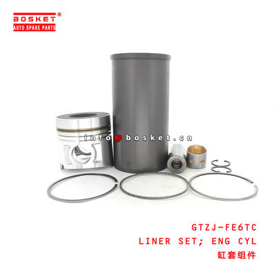 GTZJ-FE6TC Engine Cylinder Liner Set  For ISUZU UD-NISSAN FE6TC -24V