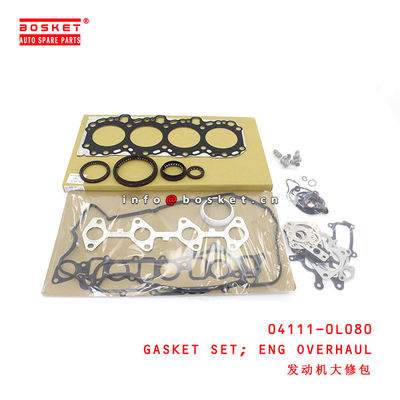 04111-0L080 Engine Overhaul Gasket Set  for ISUZU TOYO 2KD-FTV