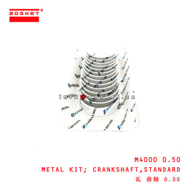 M4000 0.50 Standard Crankshaft Metal Kit suitable for ISUZU  6HE1-T 6HK1 6HK1-T