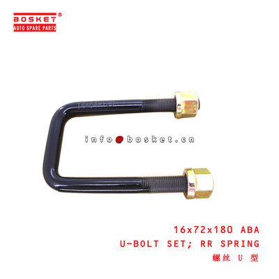 16x72x180 Rear Spring U-Bolt Set suitable for ISUZU LT