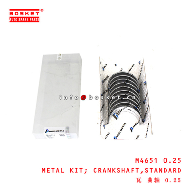 M4651 0.25 Standard Crankshaft Metal Kit suitable for ISUZU  4JB1