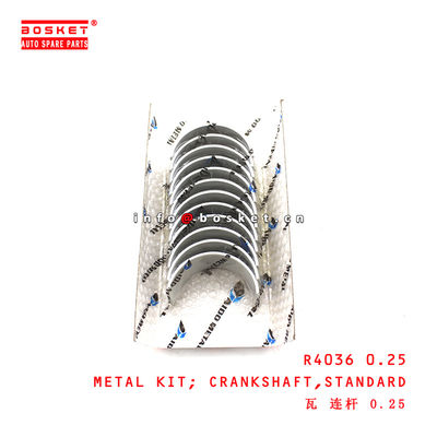 R4036 0.25 Standard Connecting Rod Metal Set suitable for ISUZU  D500 6BB1 6BD1 6BF1 6BG1