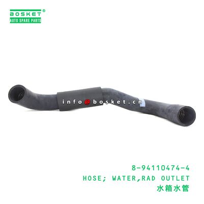 8-94110474-4 HOSE; WATER,RAD OUTLET suitable for ISUZU 8941104744