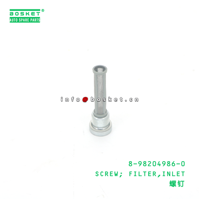 8-98204986-0 SCREW; FILTER,INLET suitable for ISUZU  8982049860