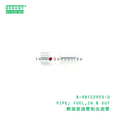 ISUZU VC46 6UZ1 Fuel Pipe for Fuel In & Out with Part Number 8981229530