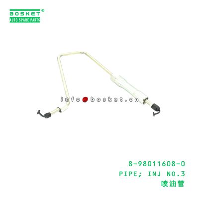 ISUZU 4JJ1 8980116080 Corrosion Resistant Injection Pipe INJ NO.3 for Fuel Injection System