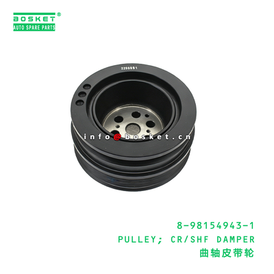 8-98154943-1 Pulley CR/SHF Damper Suitable for ISUZU NLR 4JJ1T with 3 Months Warranty and 1PCS Pack Quantities