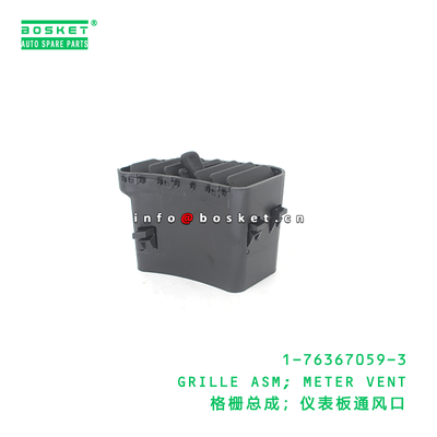 1-76367059-3 Grille Assembly Meter Vent for Isuzu Truck with 1PCS Pack Neutral Box Packaging and 3 Months Warranty