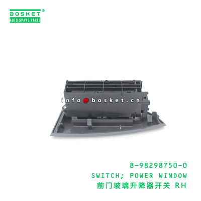 8-98298750-0 SWITCH; POWER WINDOW suitable for ISUZU VC46 FRR 4HK1 6UZ1 8982987500