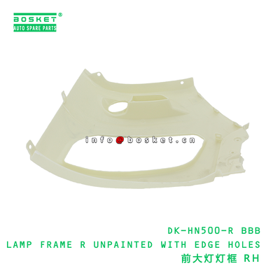 DK-HN500-R BBB LAMP FRAME R UNPAINTED WITH EDGE HOLES suitable for HINO HINO 500  DK-HN500-R
