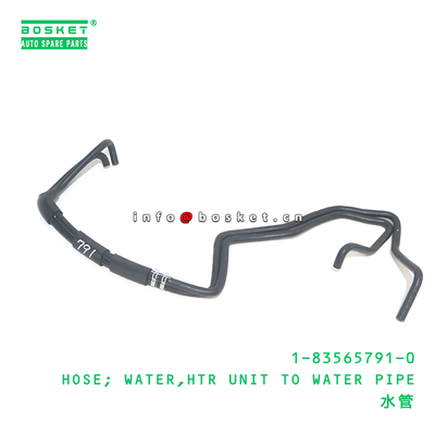 1-83565791-0 HOSE; WATER,HTR UNIT TO WATER PIPE suitable for ISUZU 1835657910