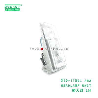 219-1104L ABA Headlamp Unit Fuso Compatible Headlight Assembly 1PCS Pack for Truck Replacement