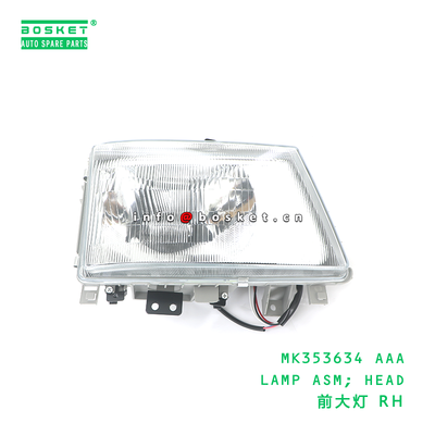 MK353634 Head Lamp Assembly FUSO Compatible Headlight Assembly with 3 Months Warranty