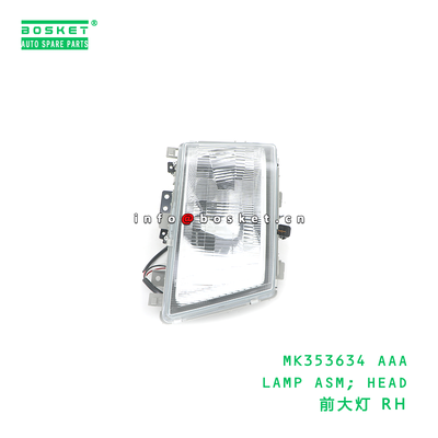 MK353634 Head Lamp Assembly FUSO Compatible Headlight Assembly with 3 Months Warranty