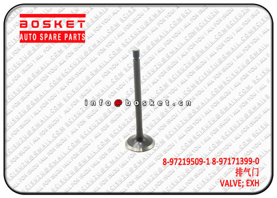 8-97219509-1 8-97171399-0 Isuzu Engine Parts Exhaust Valve NPR66 4HF1 8972195091 8971713990