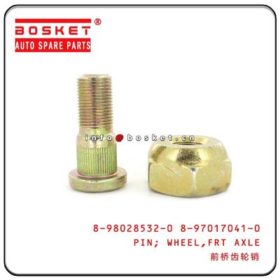 8980285320 8970170410 Front Axle Wheel Pin 8-98028532-0 8-97017041-0