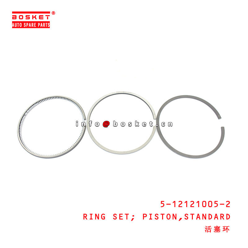5-12121005-2 Standard Piston Ring Set suitable for ISUZU FSR113 6BD1