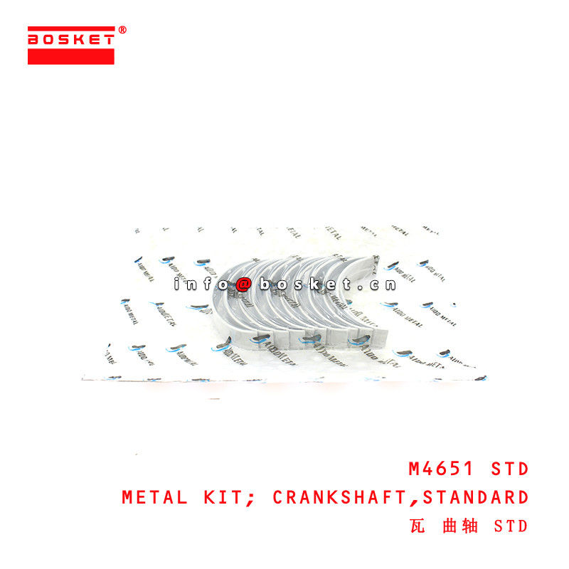 M4651 STD Standard Crankshaft Metal Kit suitable for ISUZU  4JB1