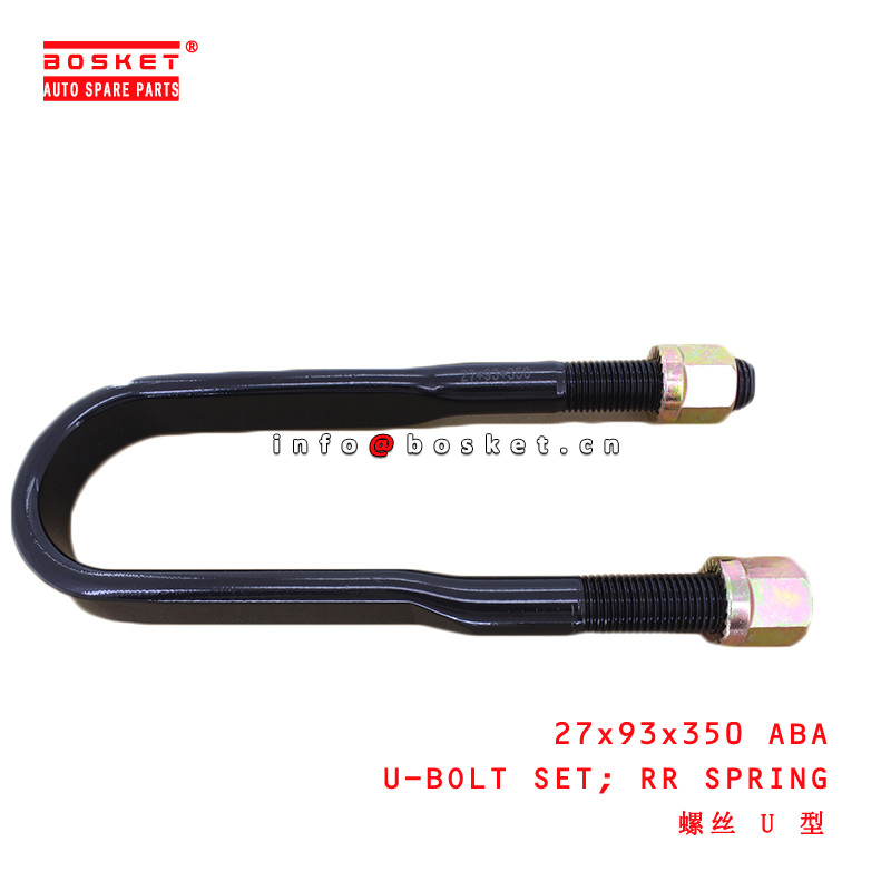 27x93x350 Rear Spring U-Bolt Set suitable for ISUZU OOTOKO