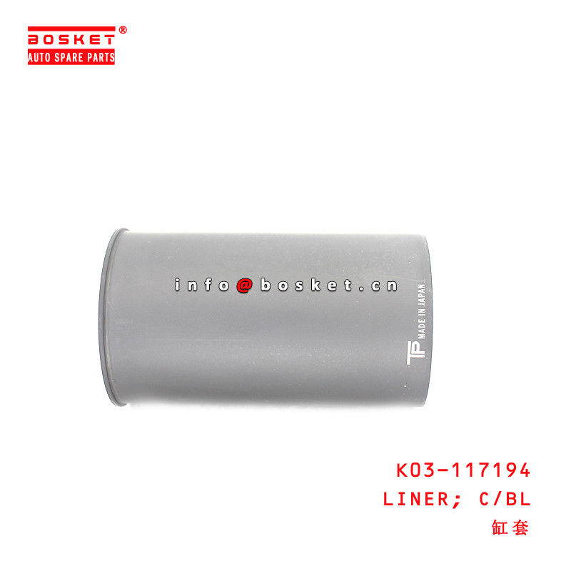 K03-117194 Cylinder Block Liner for ISUZU HINO J05E J08E