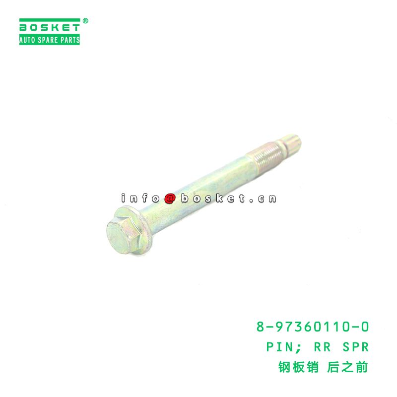 8-97360110-0 Rear Spring Pin for ISUZU NPR 100P 600P 4JB1 4KH1 8973601100