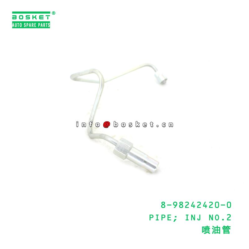 8-98242420-0 PIPE; INJ NO.2 suitable for ISUZU 8982424200