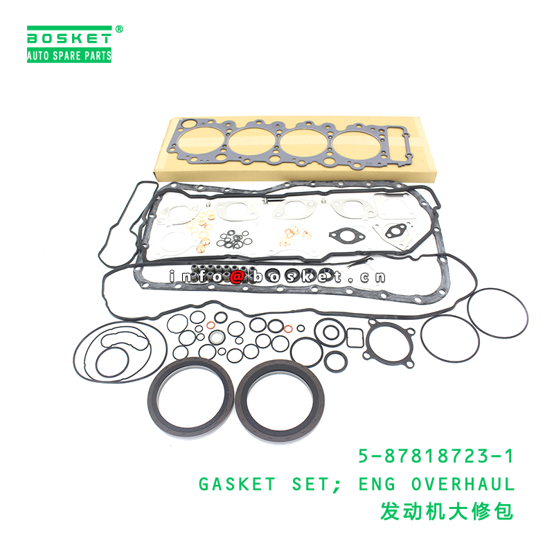 5-87818723-1 Gasket Set Engine Overhaul Kit for ISUZU 5878187231 with 3 Months Warranty and Small Quantity Accepted