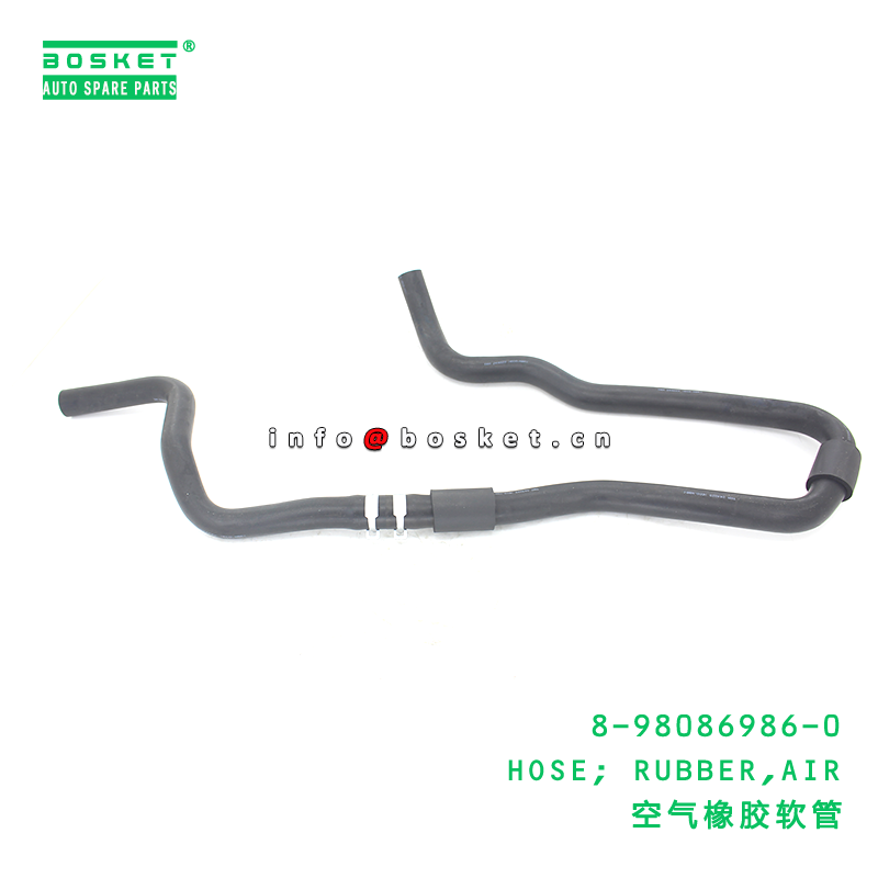8-98086986-0 HOSE; RUBBER,AIR suitable for ISUZU VC46 6UZ1 8980869860