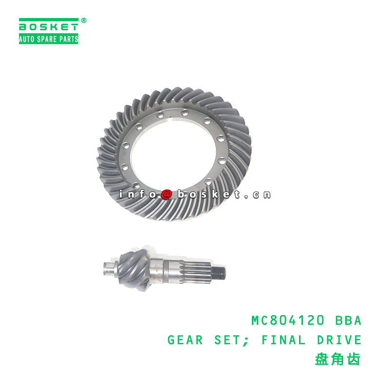 MC804120 BBA Gear Set Final Drive Gear Set FUSO MC804120 BBA Compatible 1PCS Pack Quantity