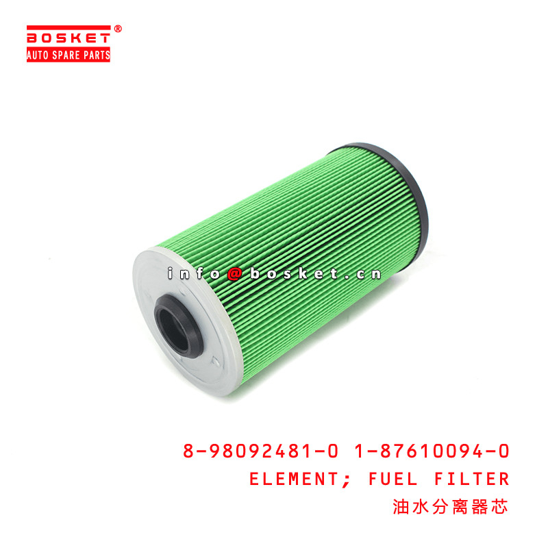 8-98092481-0 1-87610094-0 Fuel Filter Element 8980924810 1876100940 Suitable for ISUZU F Series Truck 4HK1