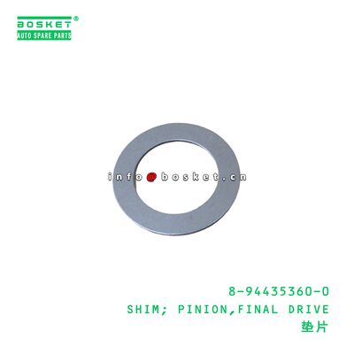 8-94435360-0 SHIM؛ PINION،FINAL DRIVE مناسب برای ایزو 8944353600
