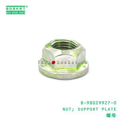 8-98029927-0 NUT؛ صفحه پشتیبان مناسب برای ISUZU 8980299270